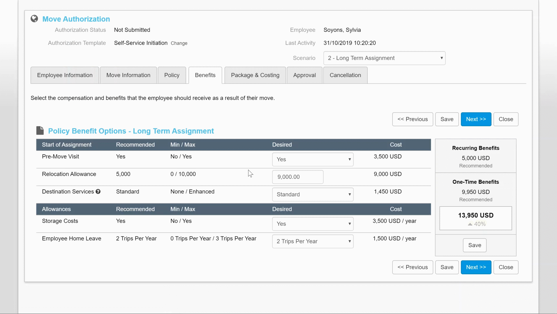 documents created_1 cost estimates