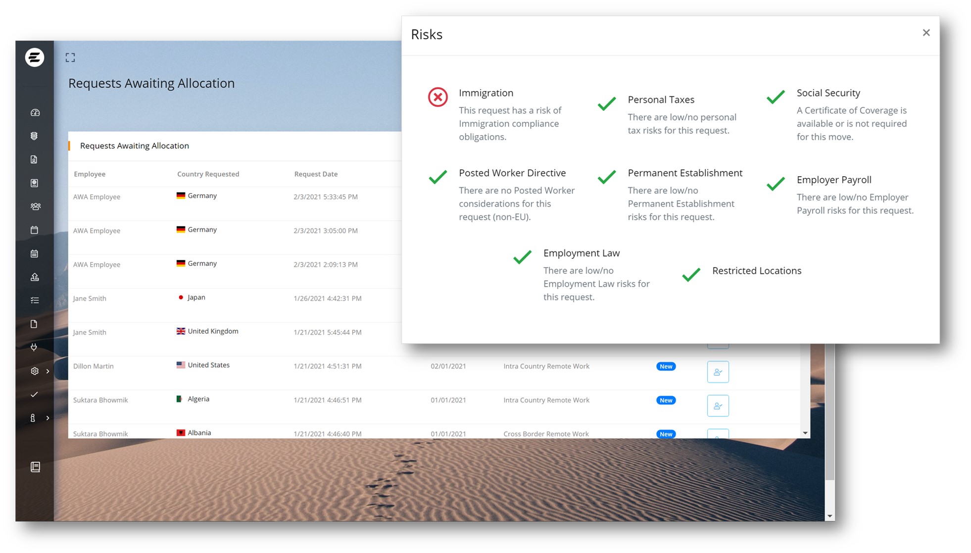 AWA-Request-Risks-Screens AWA-Request-Risks-Screens