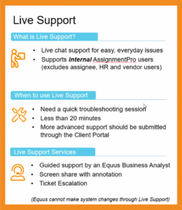 equus live support