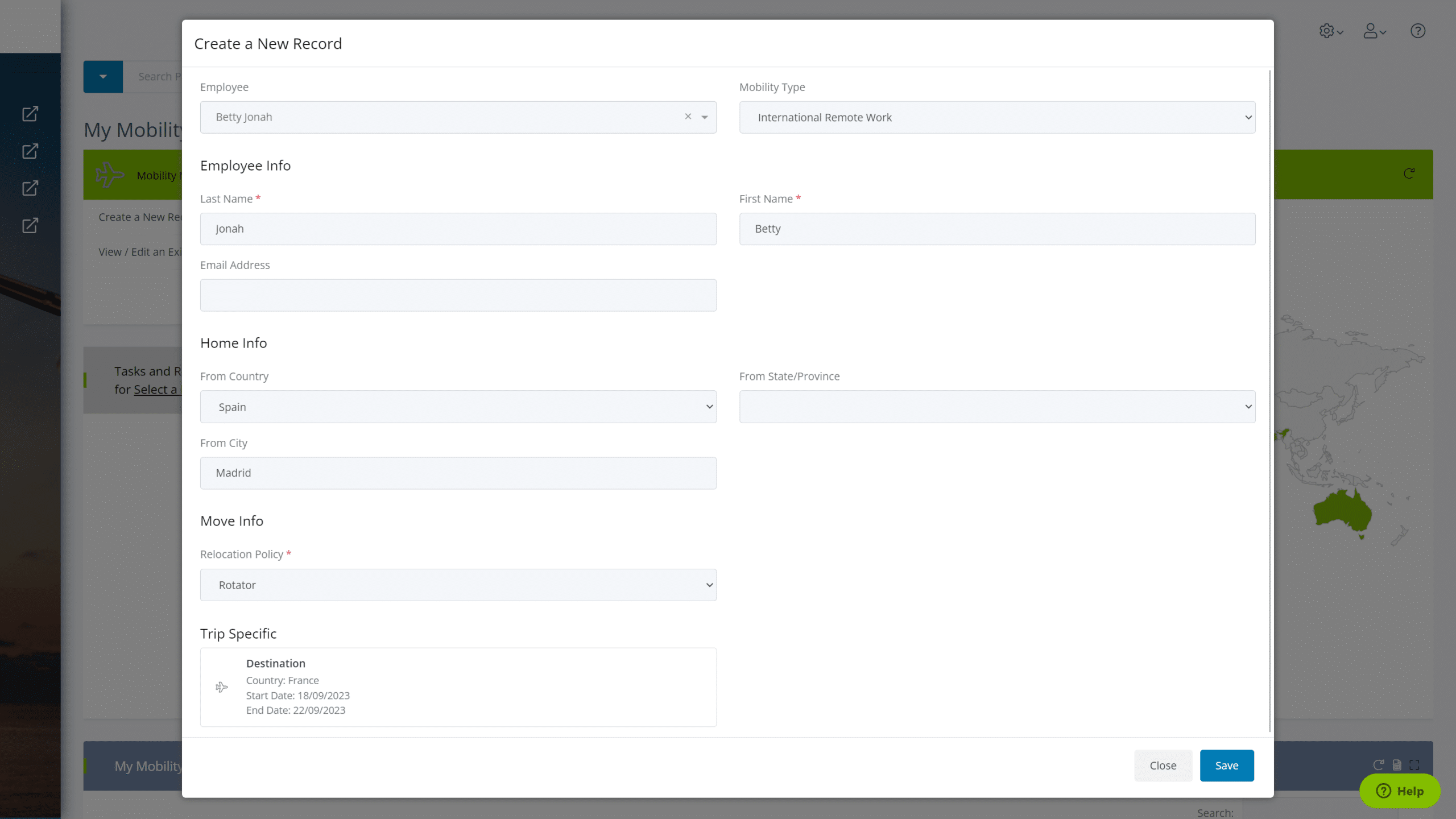 Dynamic Data-Entry Form (with Trip) Dynamic Data-Entry Form (with Trip)