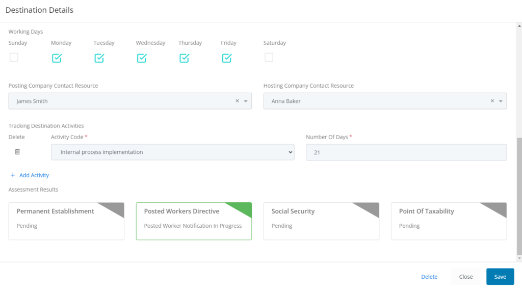 24.5 - Posted Worker Solution - Equus Software